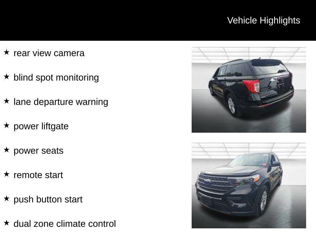 used 2022 Ford Explorer car, priced at $24,994
