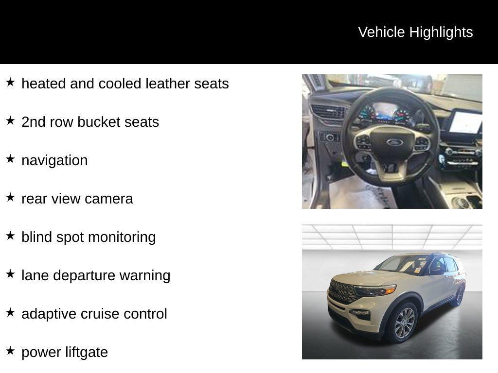 used 2023 Ford Explorer car, priced at $32,725