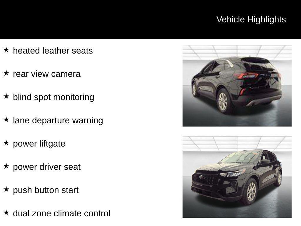 used 2023 Ford Escape car, priced at $22,338
