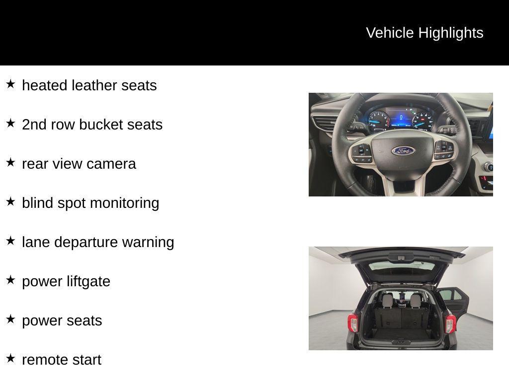 used 2024 Ford Explorer car, priced at $35,460