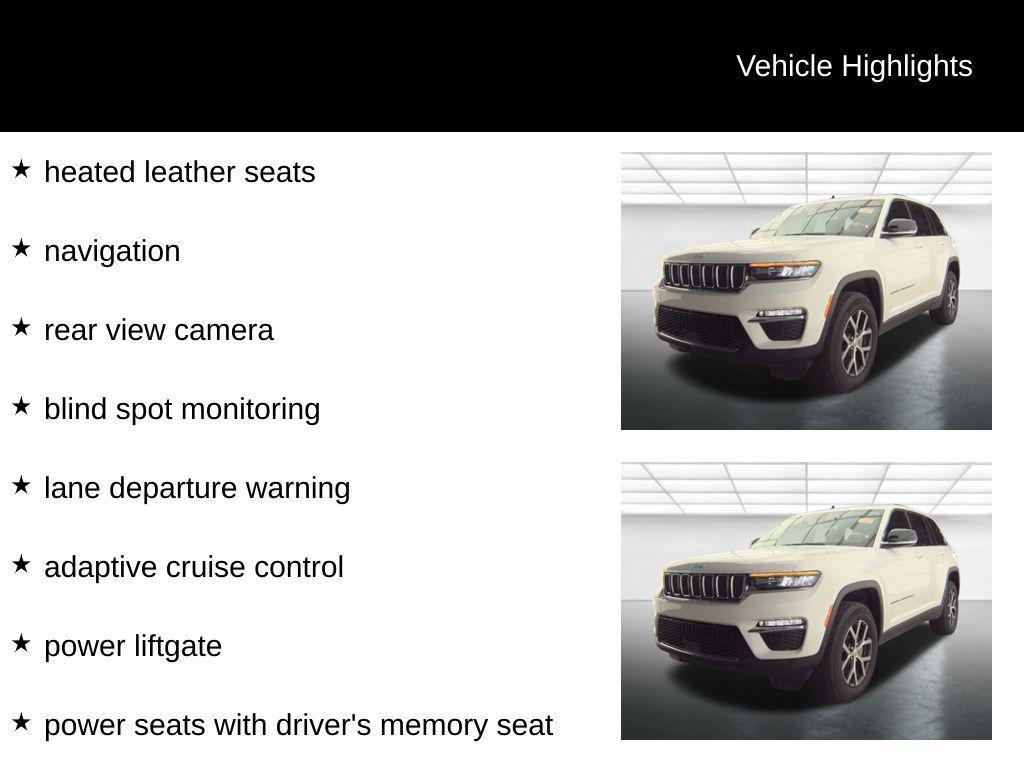 used 2024 Jeep Grand Cherokee car, priced at $35,879