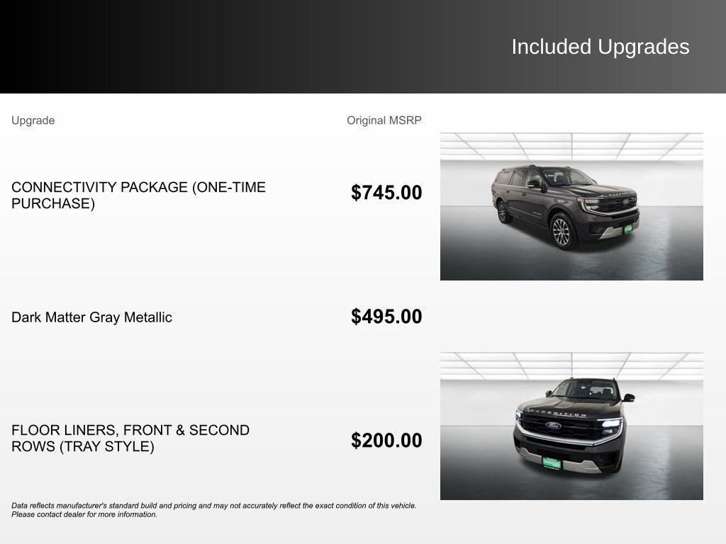 new 2025 Ford Expedition Max car, priced at $80,642