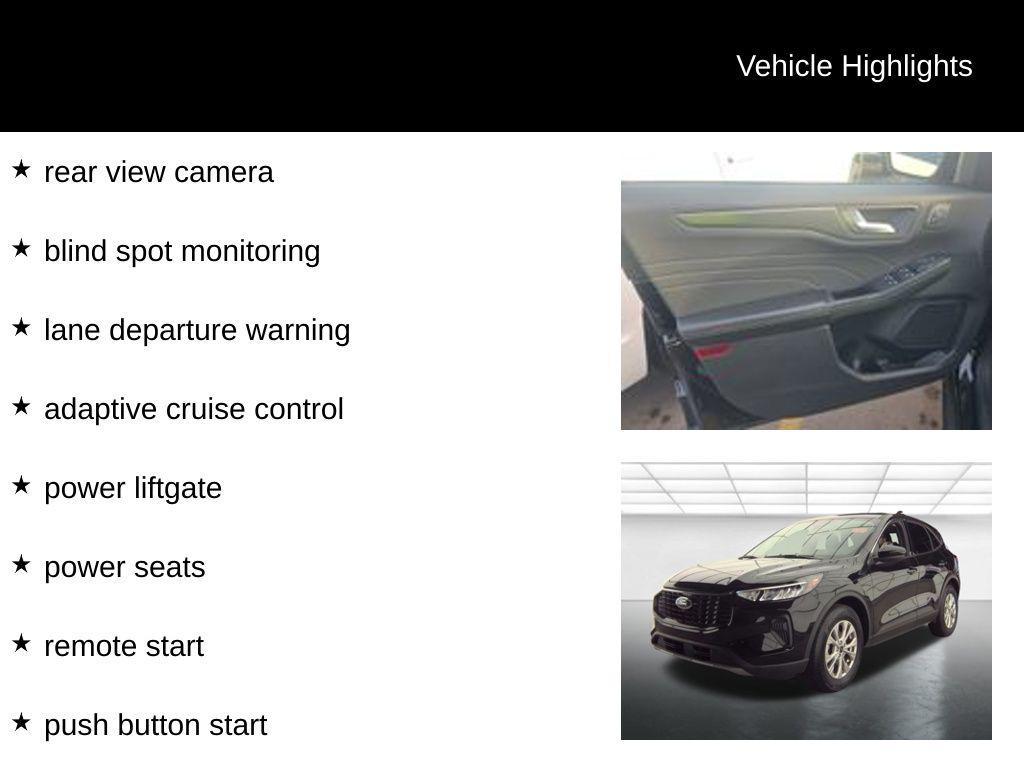 used 2023 Ford Escape car, priced at $22,407