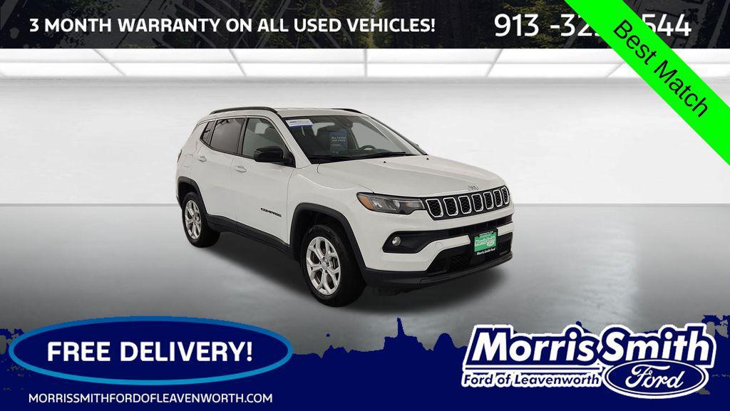 used 2024 Jeep Compass car, priced at $19,624