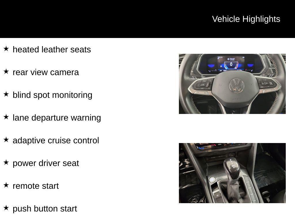 used 2022 Volkswagen Tiguan car, priced at $23,282