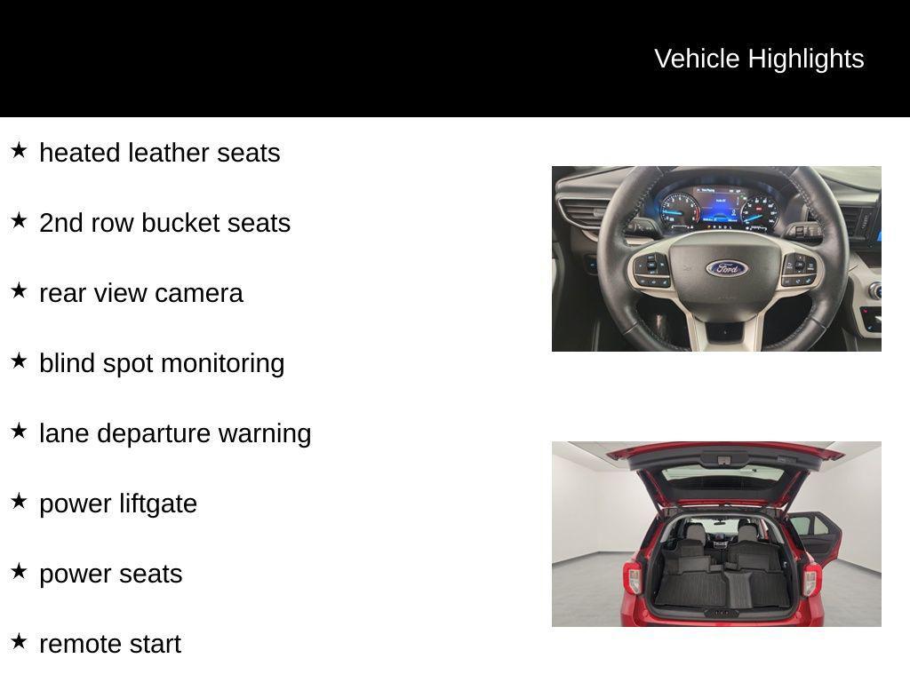 used 2023 Ford Explorer car, priced at $33,494