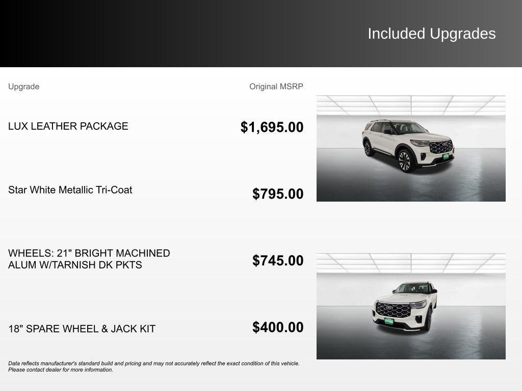 new 2026 Ford Explorer car, priced at $52,033