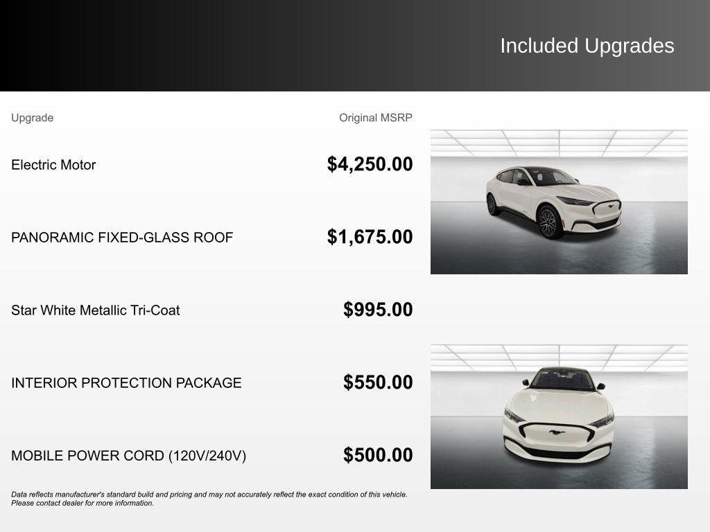 new 2025 Ford Mustang Mach-E car, priced at $45,136