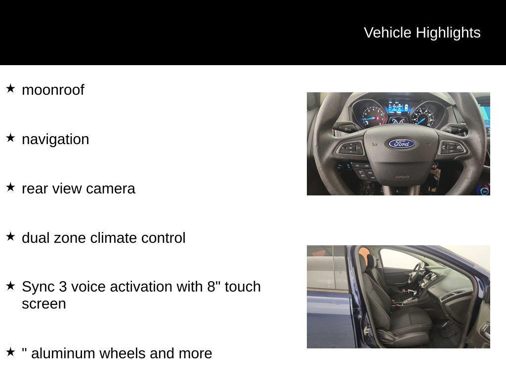 used 2017 Ford Focus car, priced at $8,994