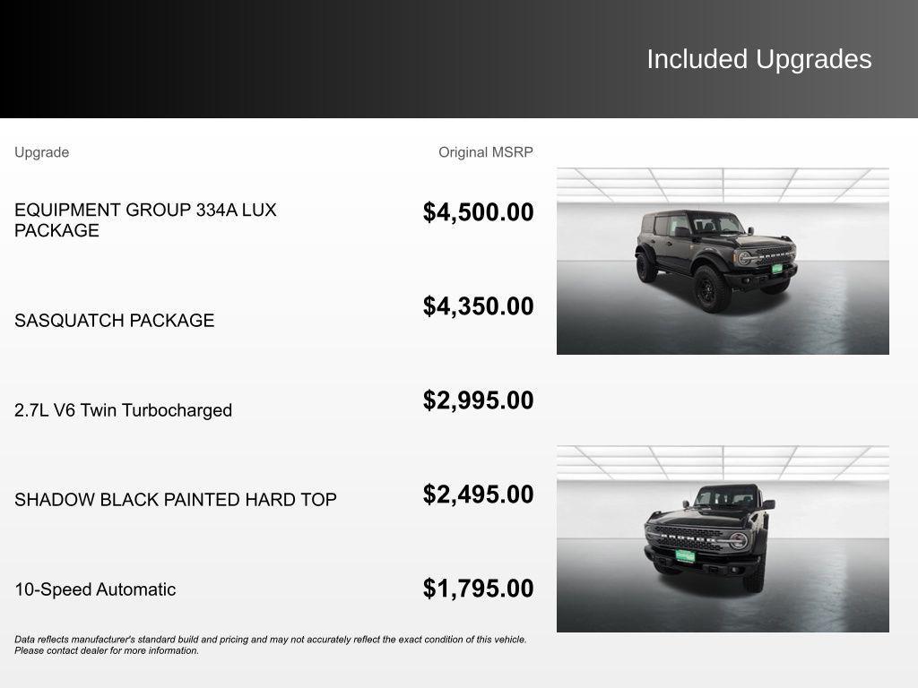 new 2026 Ford Bronco car, priced at $65,870