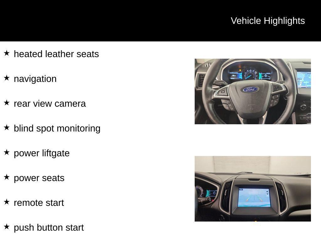 used 2015 Ford Edge car, priced at $10,994