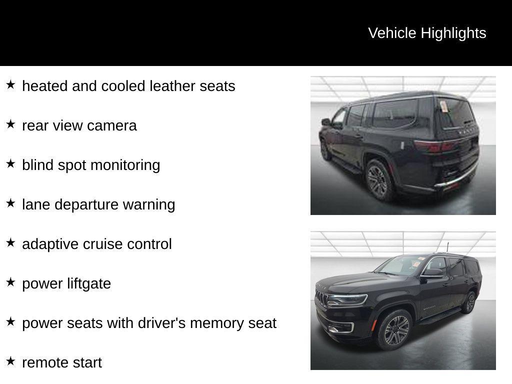 used 2023 Jeep Wagoneer car, priced at $43,405