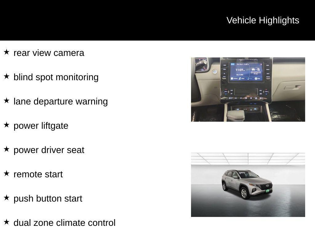 used 2024 Hyundai Tucson car, priced at $24,325