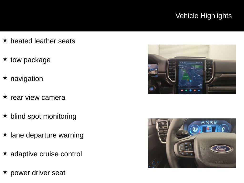 new 2025 Ford Ranger car, priced at $45,288