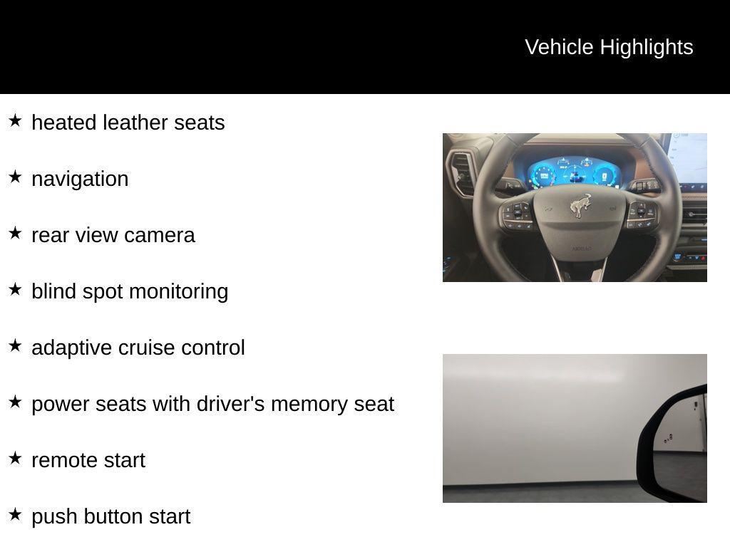 new 2025 Ford Bronco Sport car, priced at $35,644