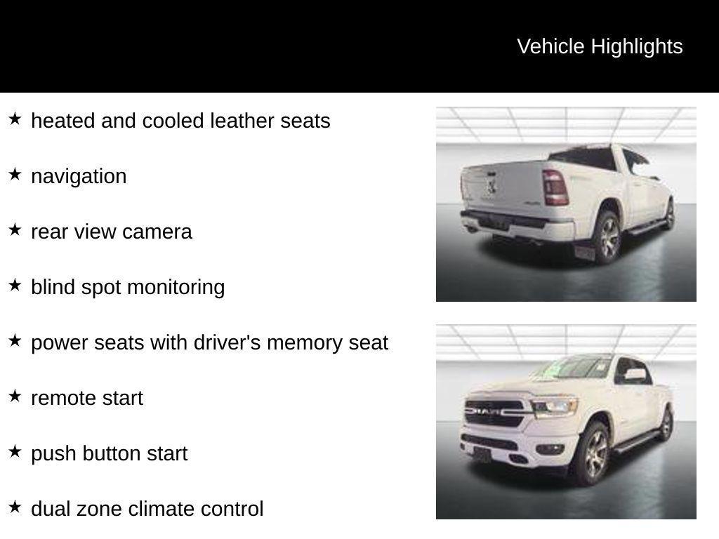 used 2020 Ram 1500 car, priced at $37,494