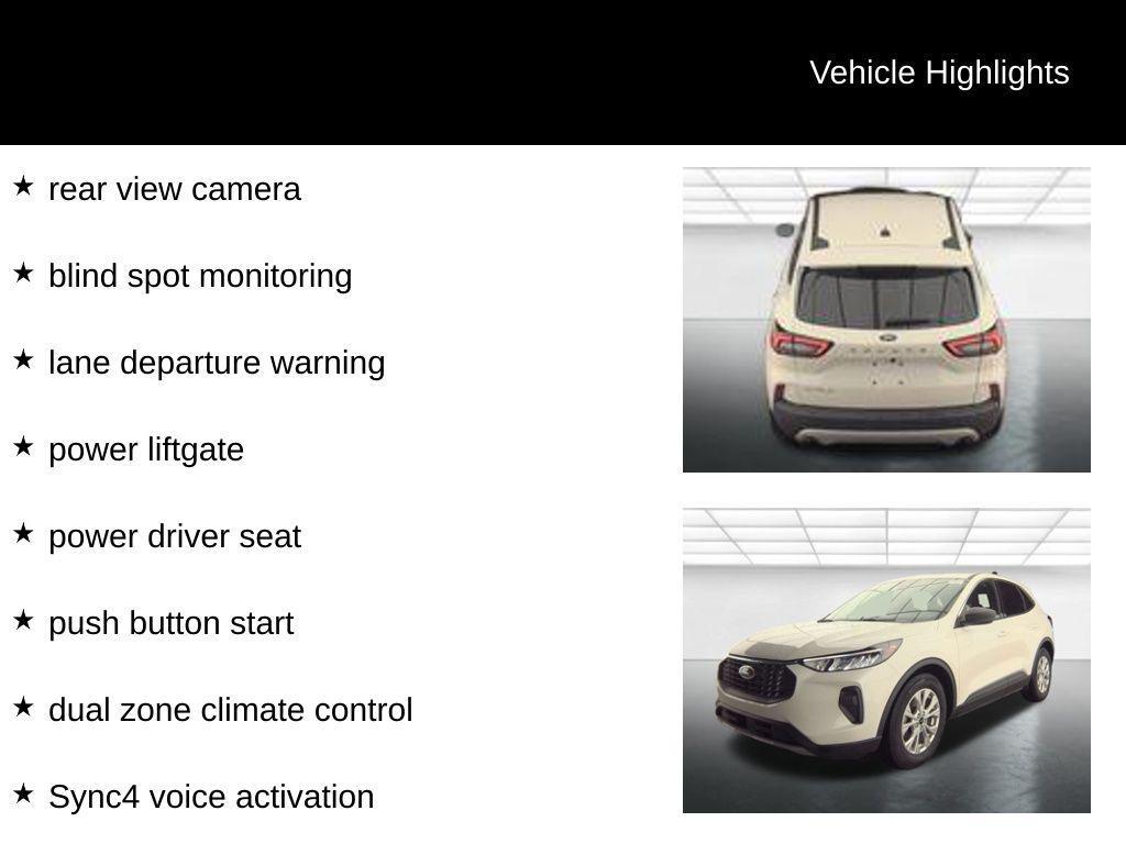 used 2023 Ford Escape car, priced at $19,494