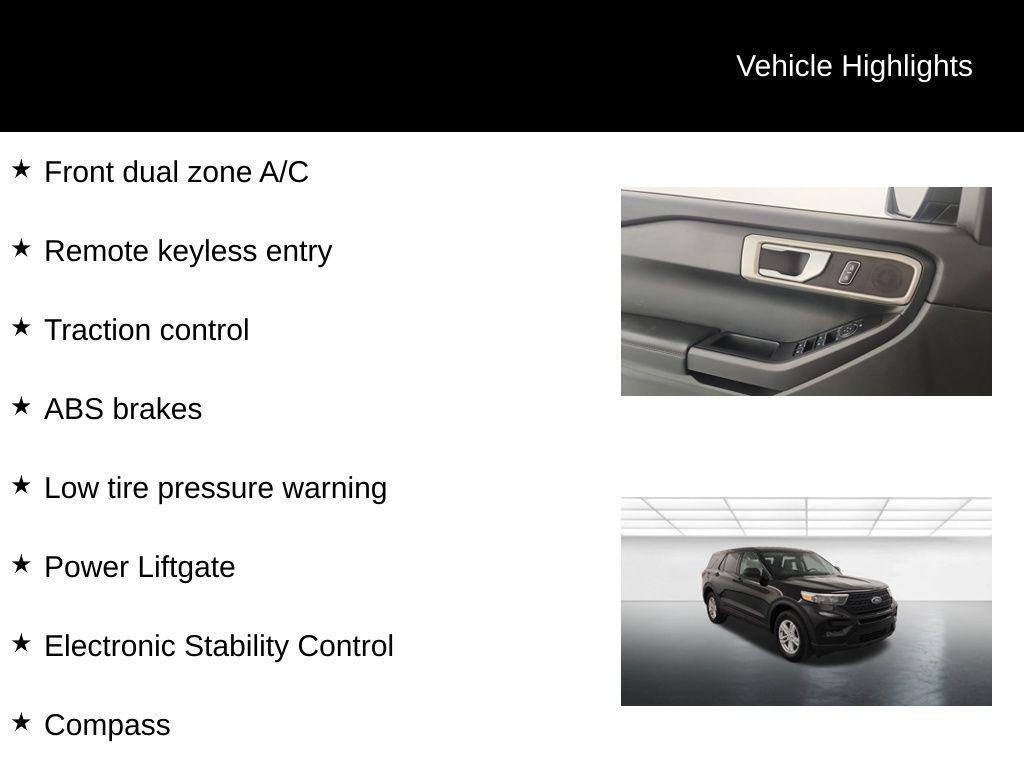 used 2023 Ford Explorer car, priced at $26,521