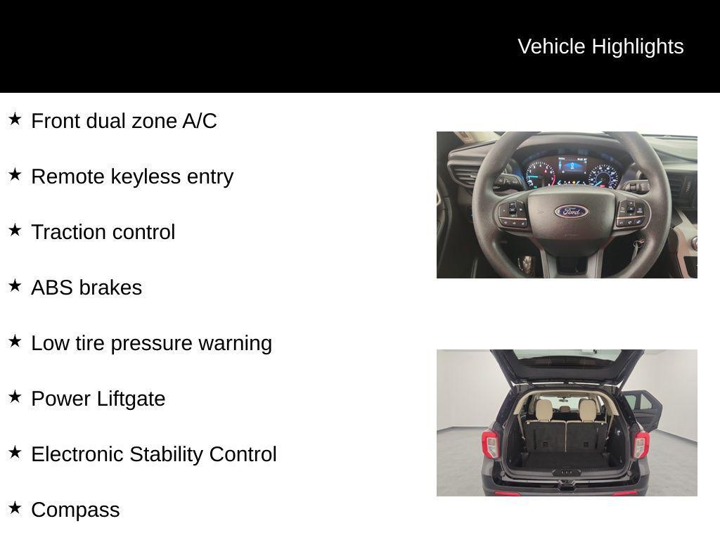 used 2023 Ford Explorer car, priced at $27,419