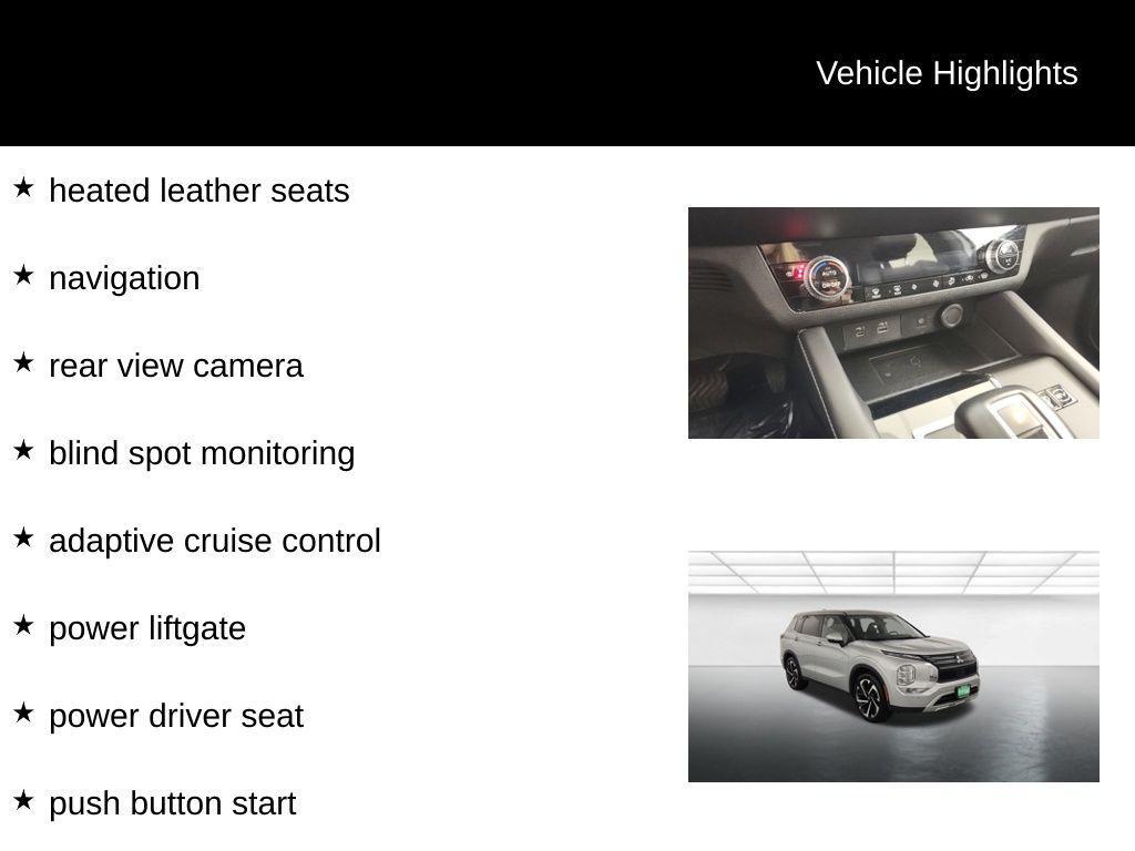 used 2024 Mitsubishi Outlander PHEV car, priced at $26,897
