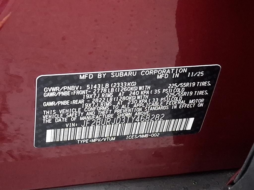 new 2026 Subaru Outback car, priced at $50,665