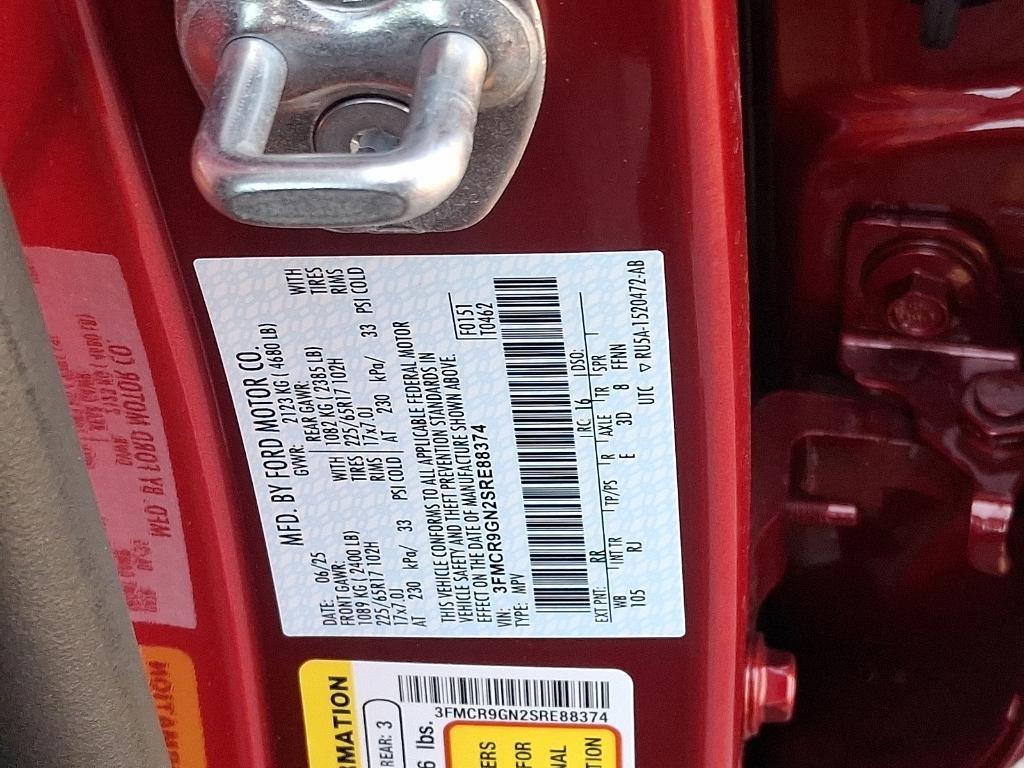 new 2025 Ford Bronco Sport car, priced at $37,680