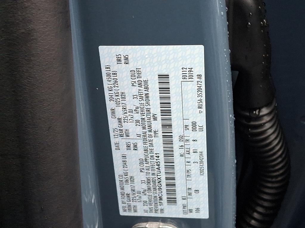 new 2026 Ford Escape car, priced at $35,575