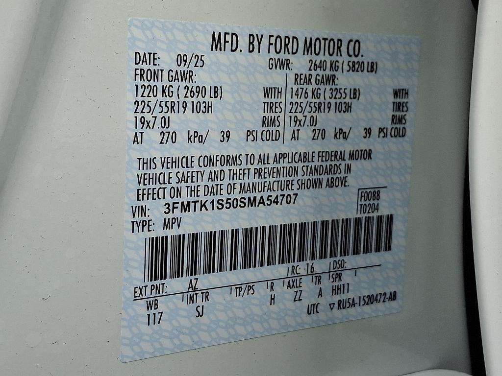 new 2025 Ford Mustang Mach-E car, priced at $46,280