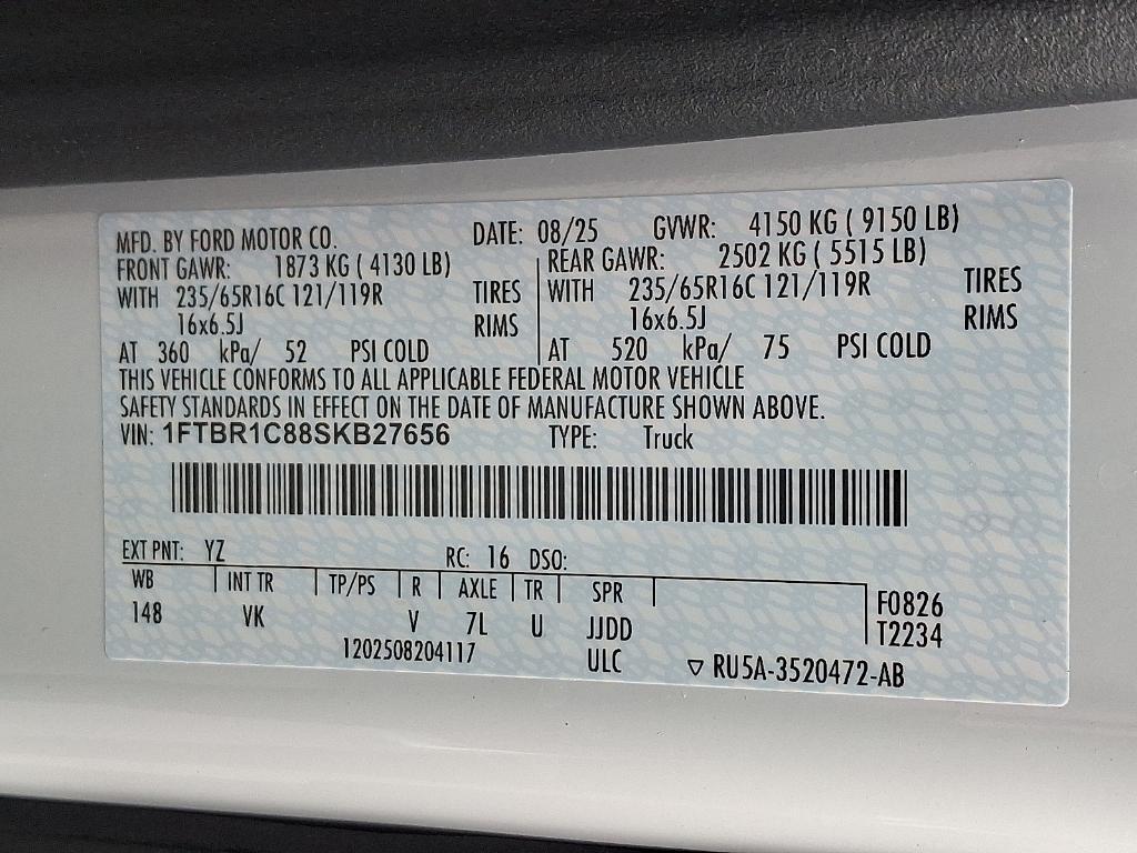 new 2025 Ford Transit-250 car, priced at $54,490