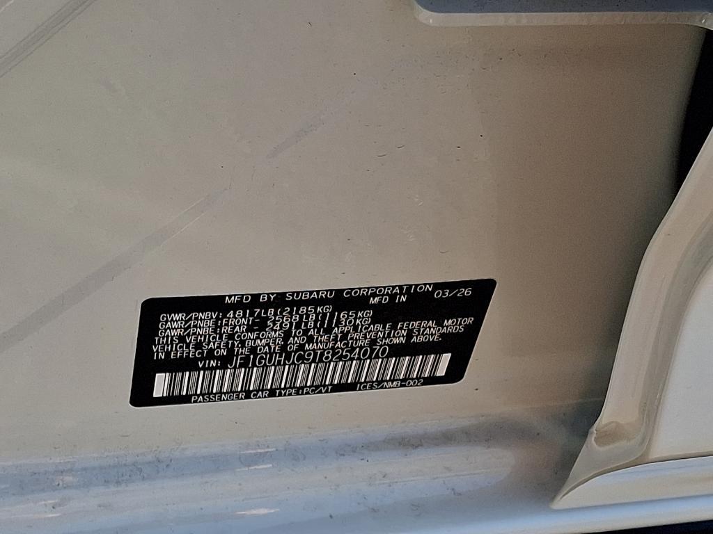 new 2026 Subaru Impreza car, priced at $34,119