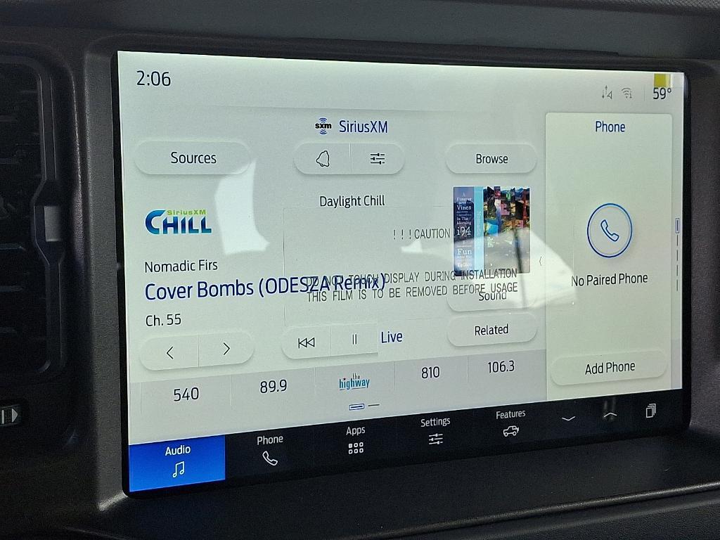 new 2025 Ford Bronco car, priced at $43,973