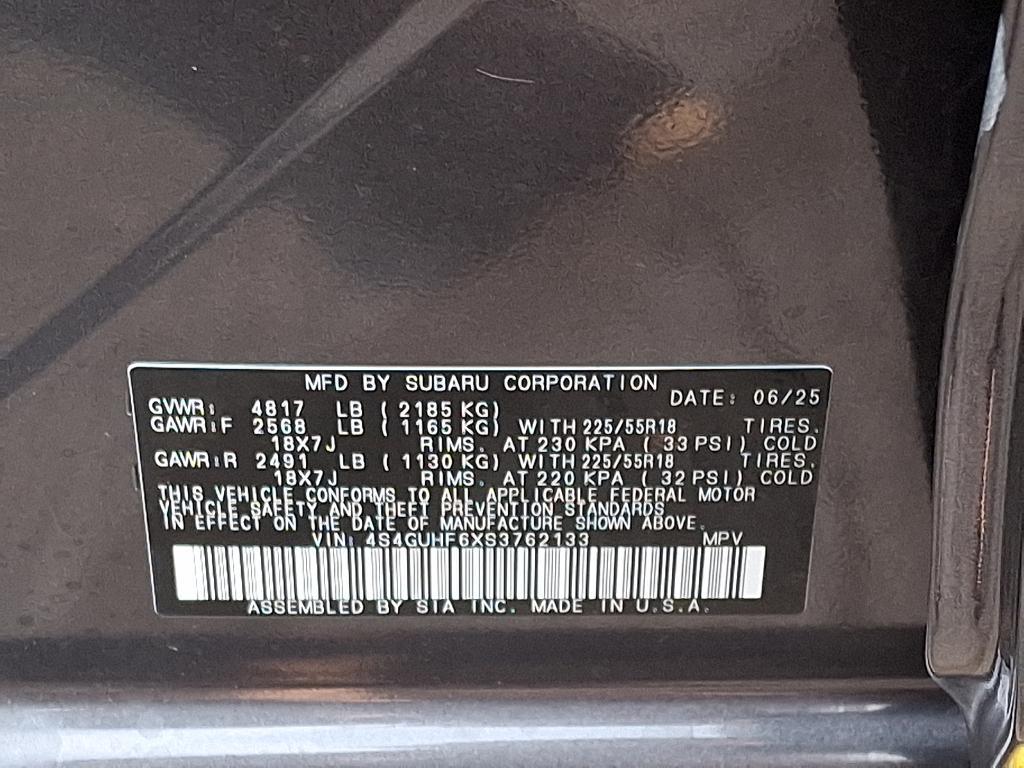 new 2025 Subaru Crosstrek car, priced at $34,928