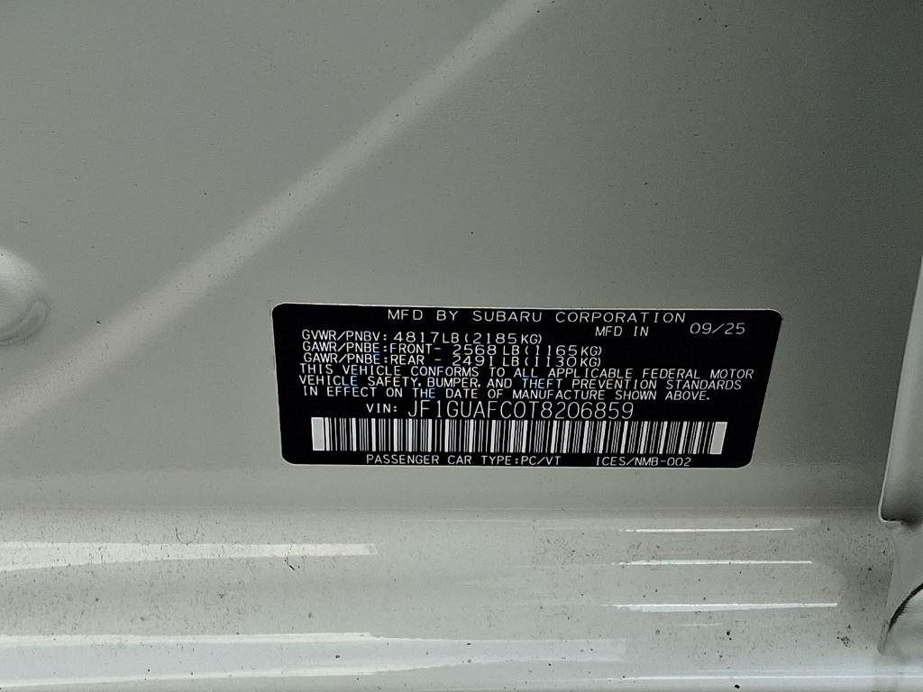 new 2026 Subaru Impreza car, priced at $30,246