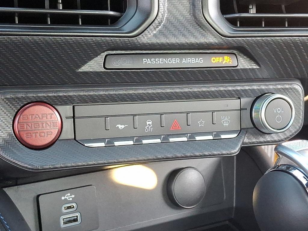 new 2025 Ford Mustang car, priced at $70,117