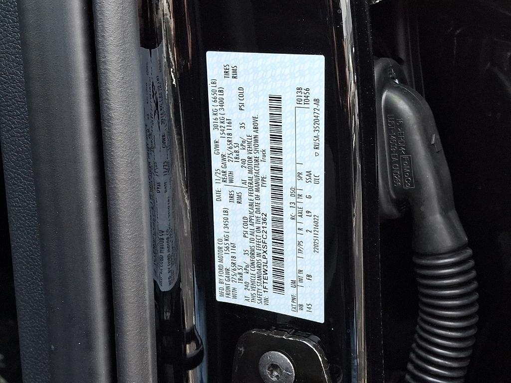 new 2025 Ford F-150 car, priced at $63,155