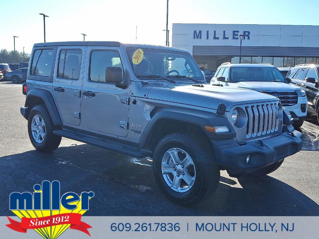 used 2019 Jeep Wrangler Unlimited car, priced at $24,690