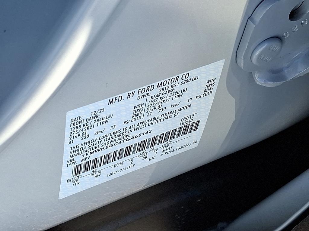 new 2026 Ford Explorer car, priced at $61,940