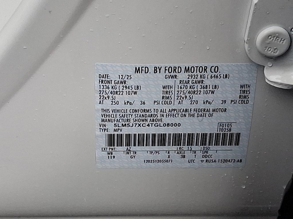 new 2026 Lincoln Aviator car, priced at $81,870