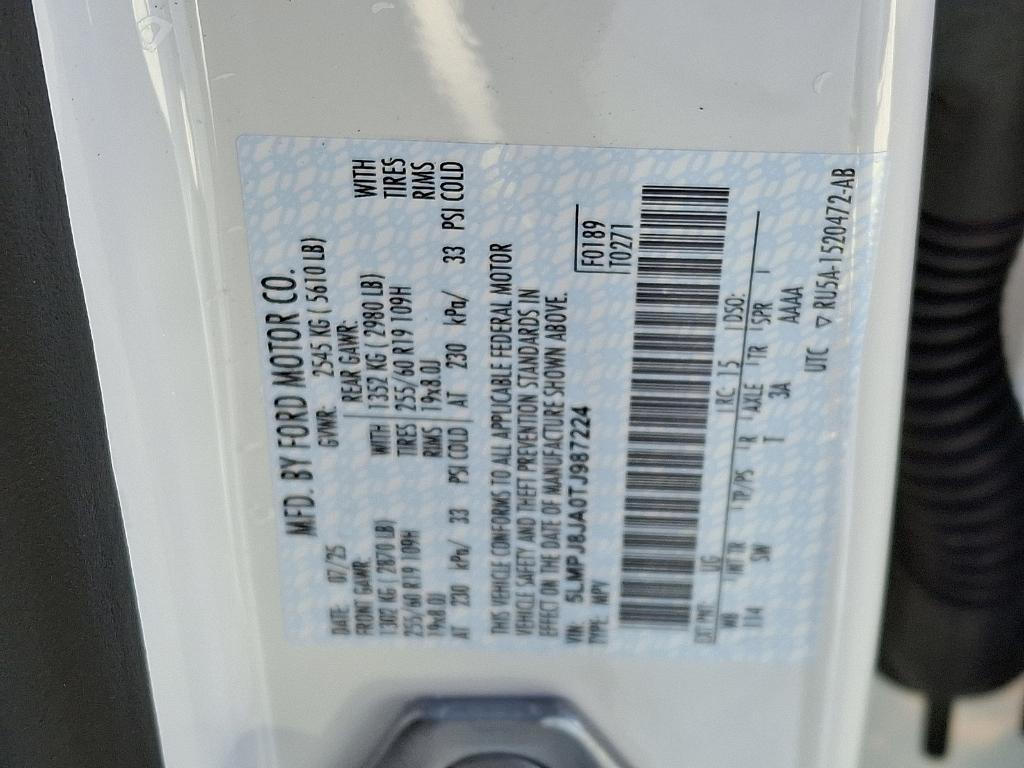 new 2026 Lincoln Nautilus car, priced at $57,190