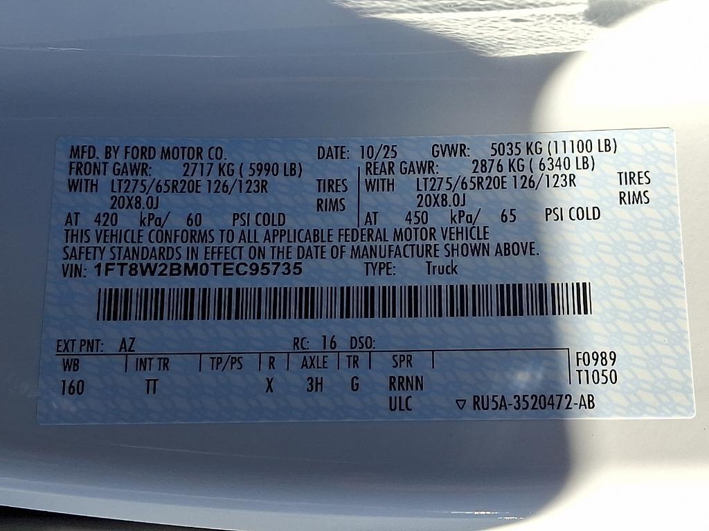 new 2026 Ford F-250 car, priced at $104,985