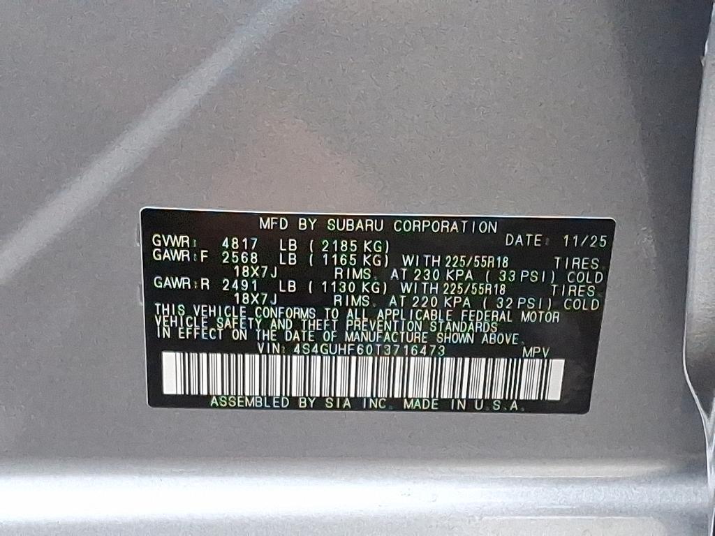 new 2026 Subaru Crosstrek car, priced at $33,460