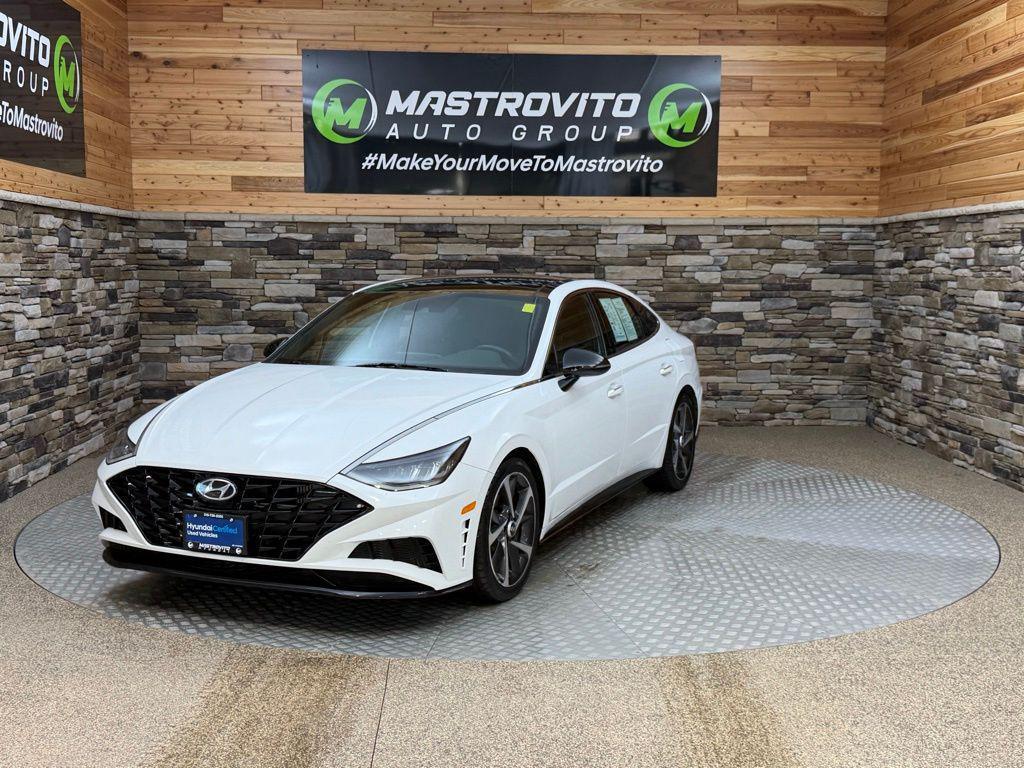 used 2021 Hyundai Sonata car, priced at $18,999
