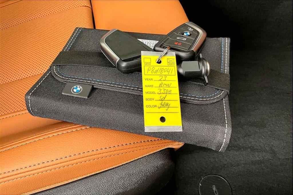 used 2023 BMW 330e car, priced at $36,389