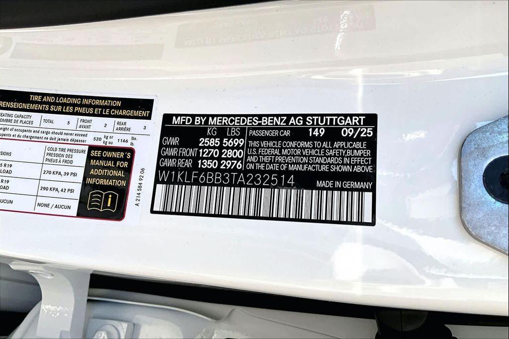 new 2026 Mercedes-Benz E-Class car, priced at $77,670