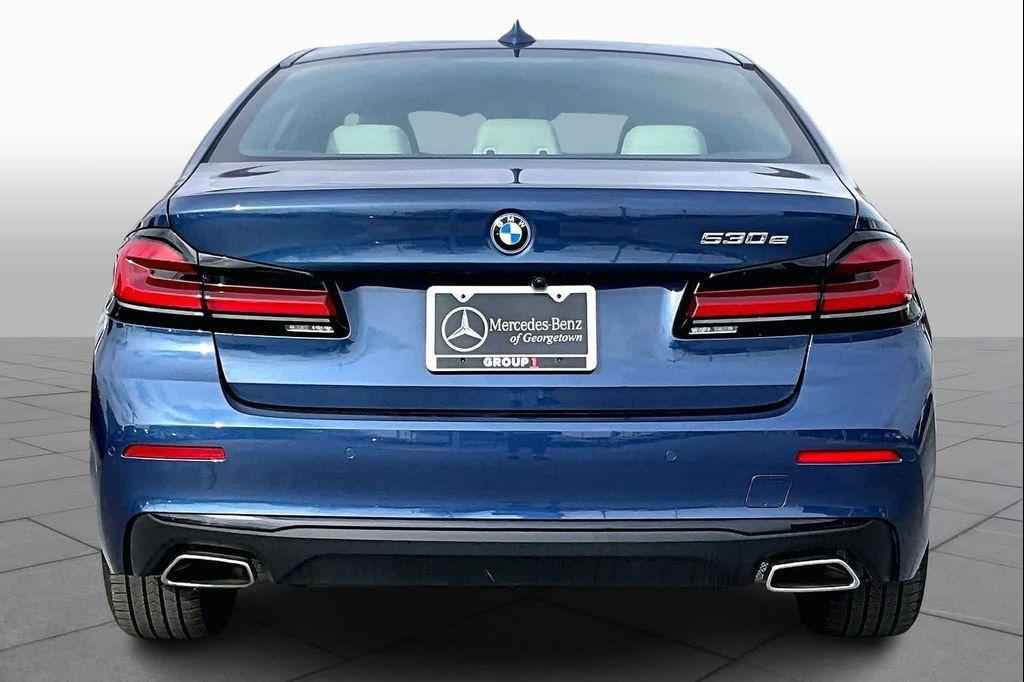 used 2023 BMW 530e car, priced at $36,968