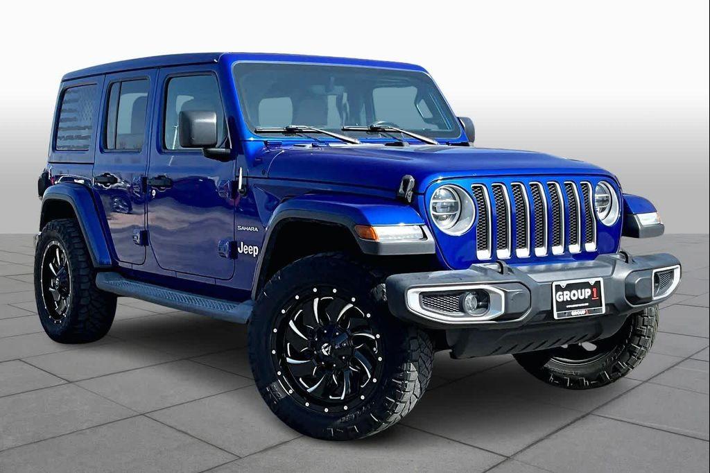 used 2020 Jeep Wrangler Unlimited car, priced at $28,968