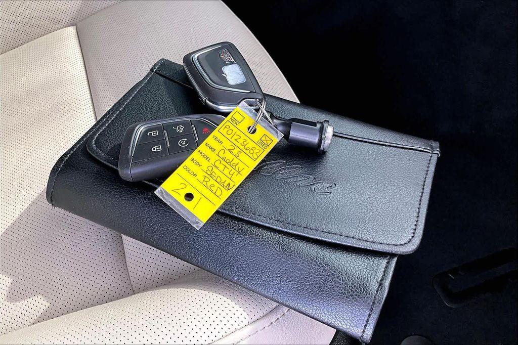 used 2023 Cadillac CT4 car, priced at $31,567