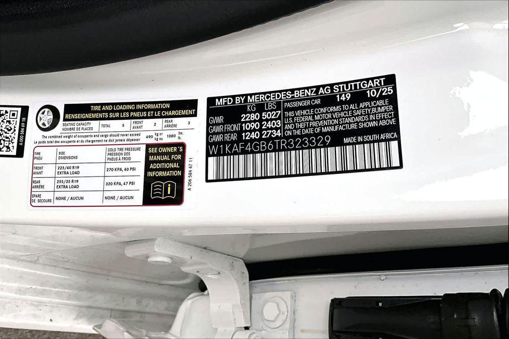 new 2026 Mercedes-Benz C-Class car, priced at $51,985