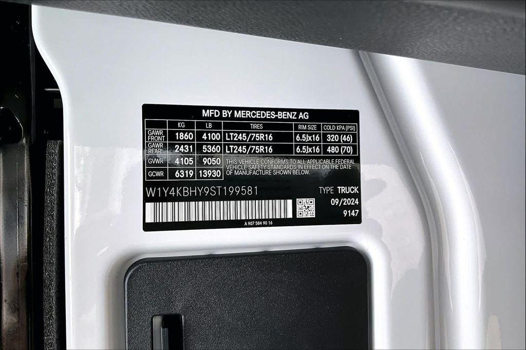 new 2025 Mercedes-Benz Sprinter 2500 car, priced at $58,812