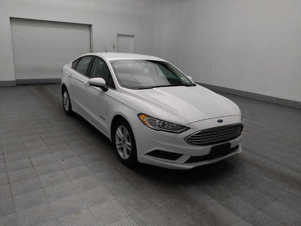 used 2018 Ford Fusion Hybrid car, priced at $16,295